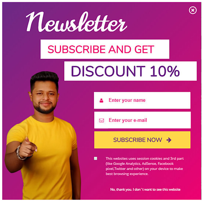 wordpress popup optin form, contact mailchimp pop up, fix elementor signup error