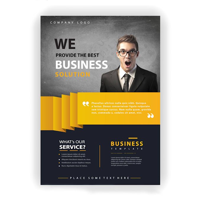 design flyer, handout, leaflet within 24 hrs