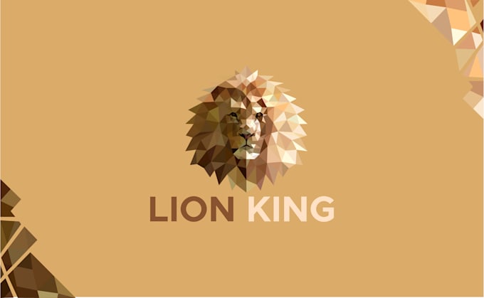 design a professional polygon logo for your business