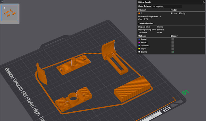 3d model your concept into cad for 3d printing