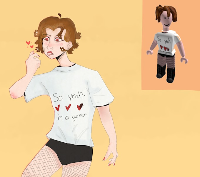 Draw your roblox avatar by Racmik