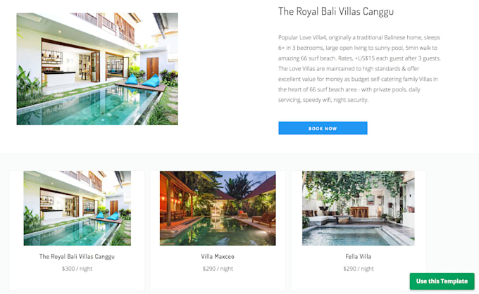 build a real estate website that you can manage via google sheets