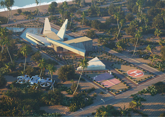 render your 3d architectural works for you