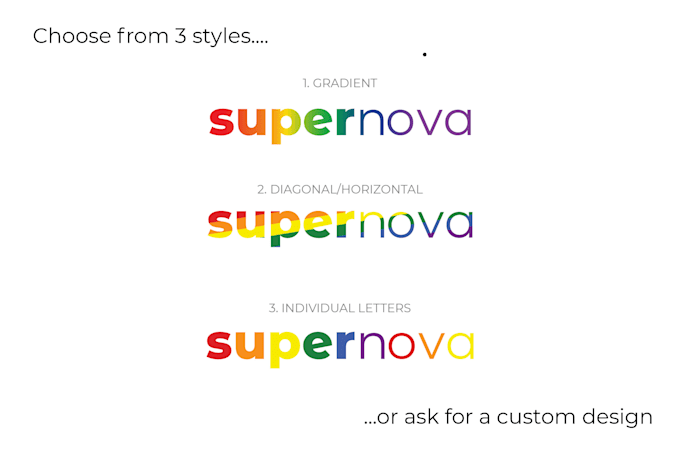 design a pride rainbow logo for pride month
