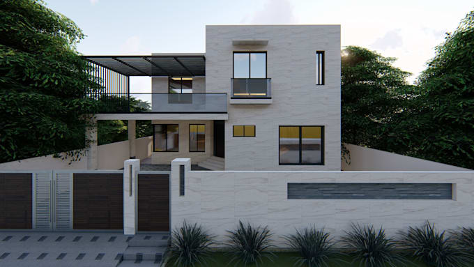 produce architectural model in sketchup
