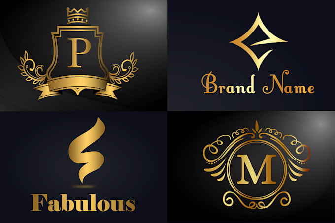 design a professional business logo with two sample