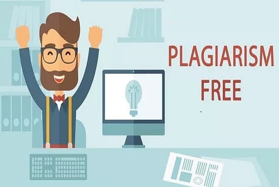 manually rewrite and rephrase your document to make it a plagiarism free