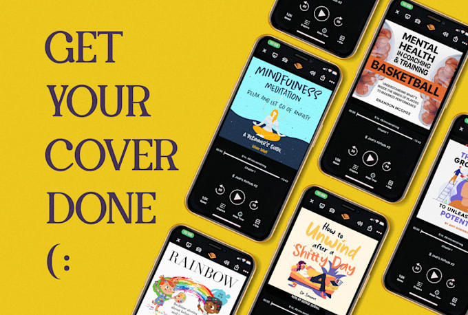 design a professional audiobook acx kindle paperback cover