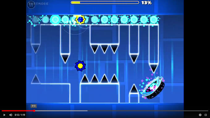 Create a layout in a geometry dash by Therunawaygang | Fiverr