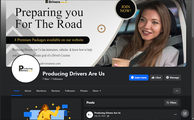 setup engaging facebook and instagram business page