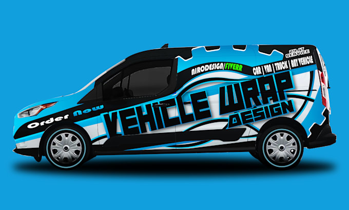 design a professional car, van or truck vehicle wrap
