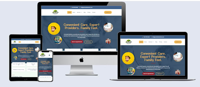 build, design, medical, healthcare, doctor, hospital website