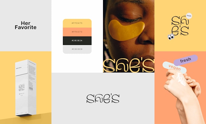 create a comprehensive brand style guide with a minimalist business logo