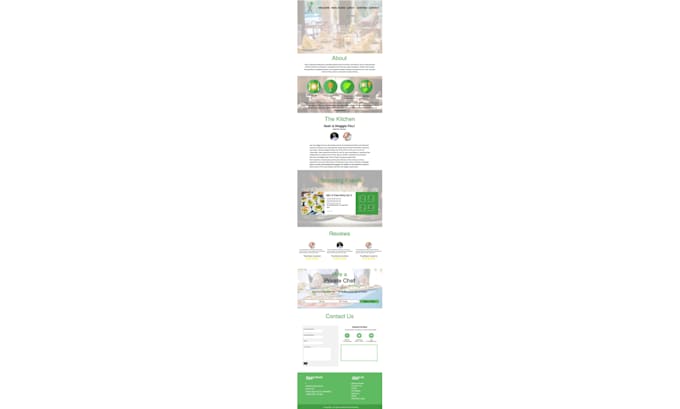 design a captivating landing page