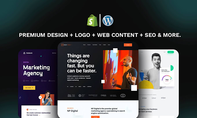 design a profitable drop servicing website or dropservicing store