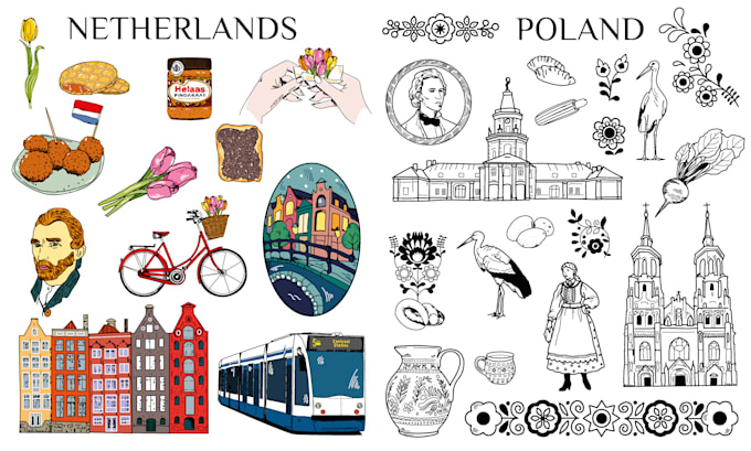 illustrate any image in doodle style