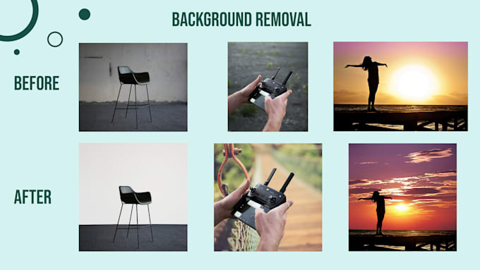 Photoshop edit your photos by Mishgraphics It's possible to change the background of a photo using image editing software like gimp or photoshop, but why make it hard.