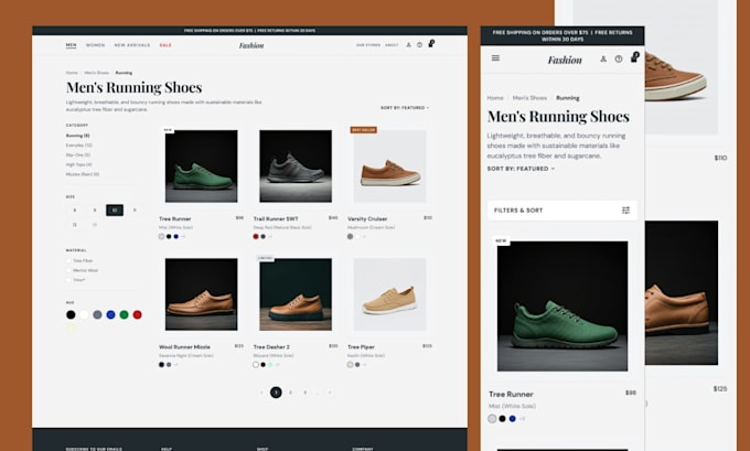 design ui ux for website in figma and adobe xd