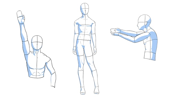 Draw Reference Poses For Your Needs By Ainoarts
