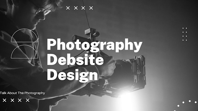 design a photography website