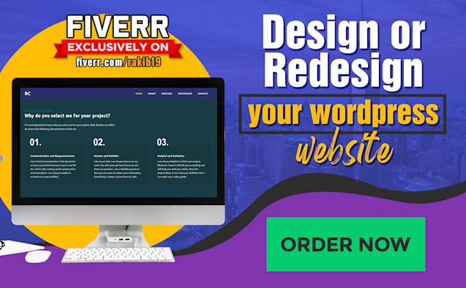 responsive wordpress website,landing page