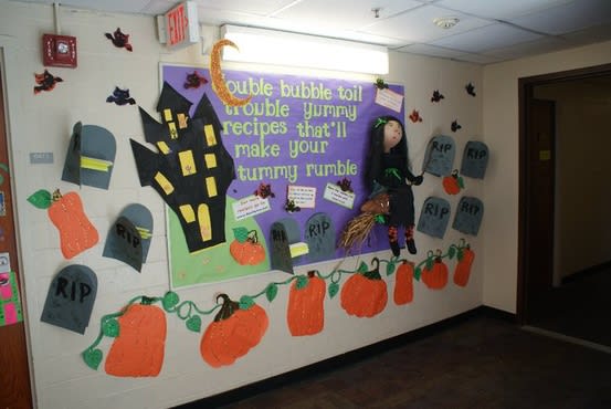 design a bulletin board for any subject or theme