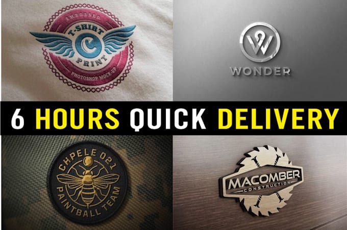create a unique cap or hat logo design within 10 hours