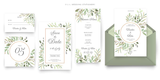 design wedding invitation card