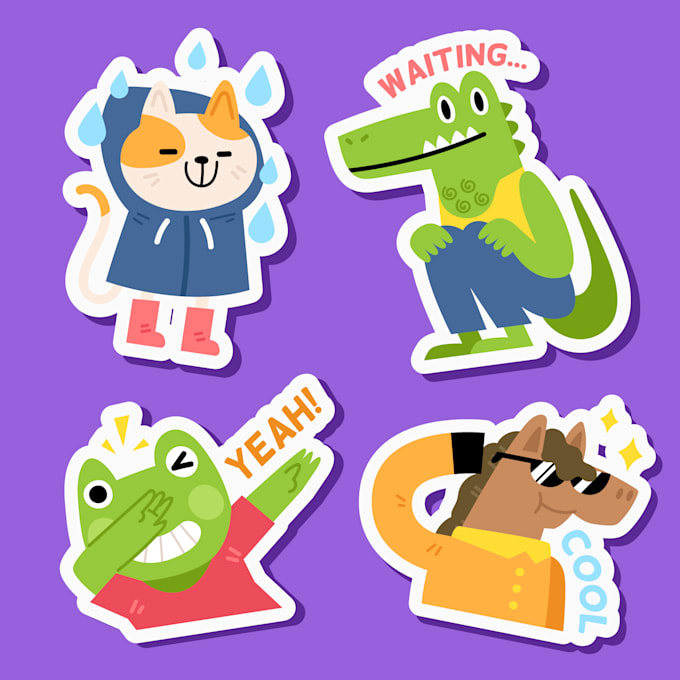 design digital sticker and planner sticker for your etsy