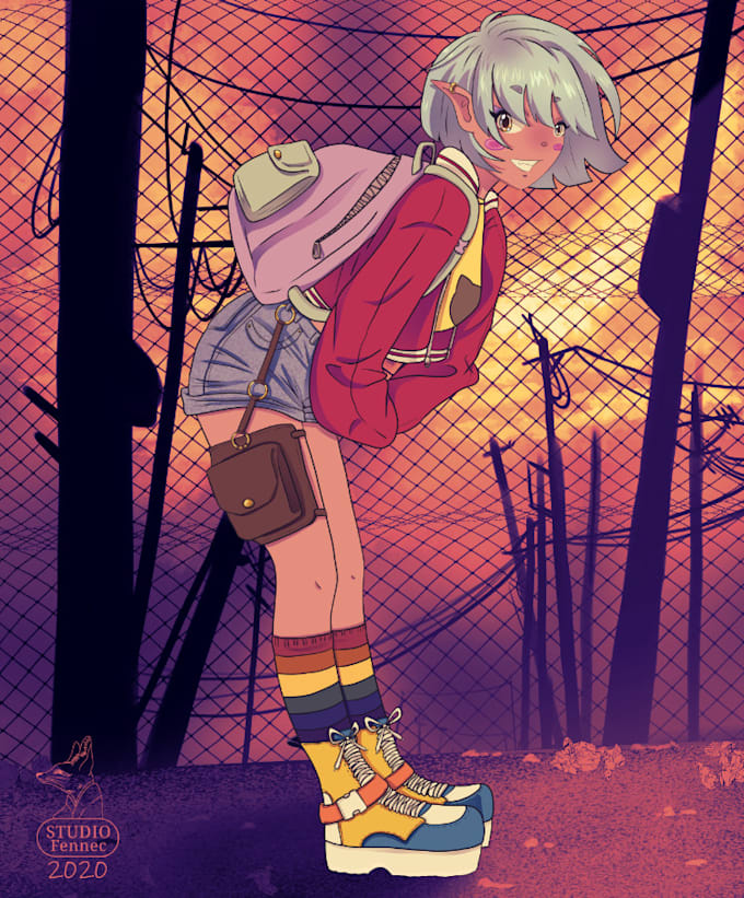 do digital ilustration original or fanart
