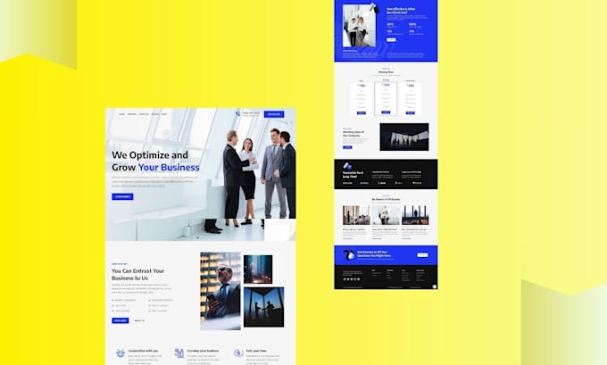 design wordpress blog website, affiliate site, landing pages, or redesign site