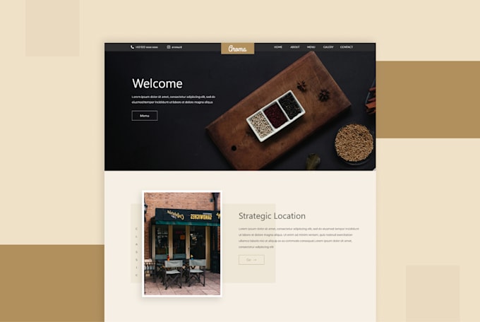 Develop any front end quickly using html, css, bootstrap, js by ...
