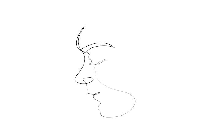 do continuous one line art illustration