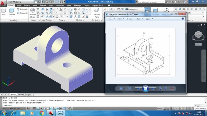 Do Any Kind Of 2d And 3d Jobs In Auto Cad Successfully At Low Rate