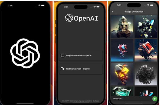 make open ai chat bot using chat gpt in flutter
