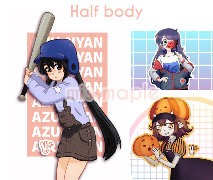draw in a cute anime style