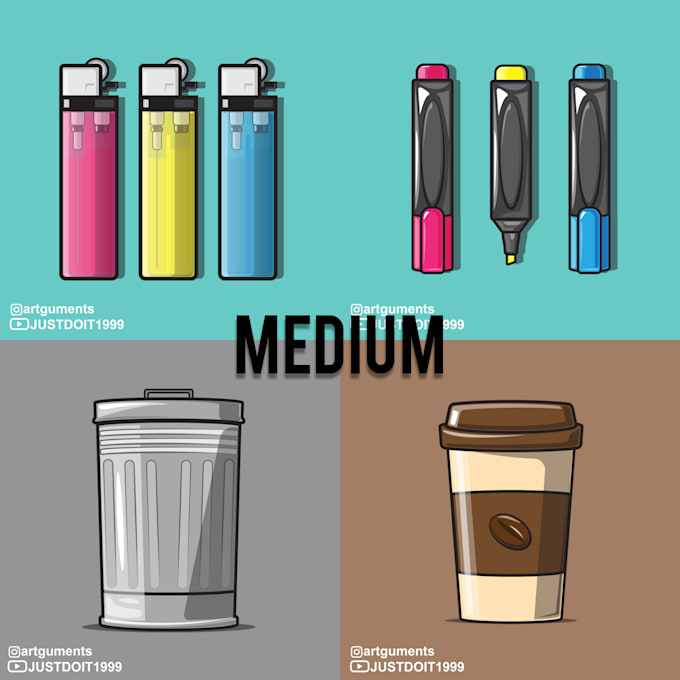 Make simple icon, clipart and simple ilustrastion for you by ...