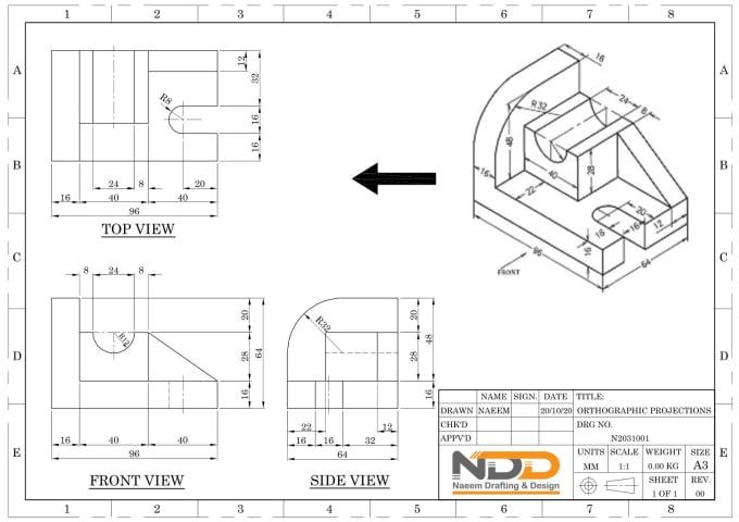 convert 2d drawing to isometric in autocad