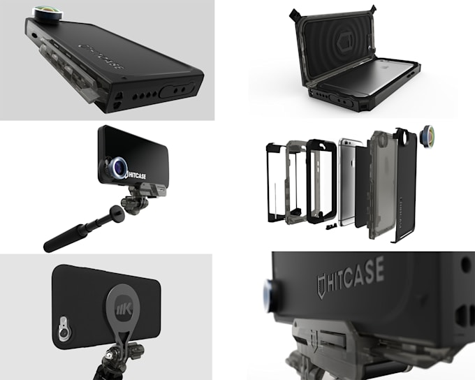 3d model and create renders and technical drawings