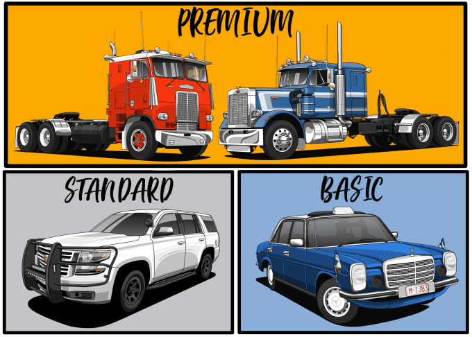 Draw vector art any vehicle from your photo - Image 2