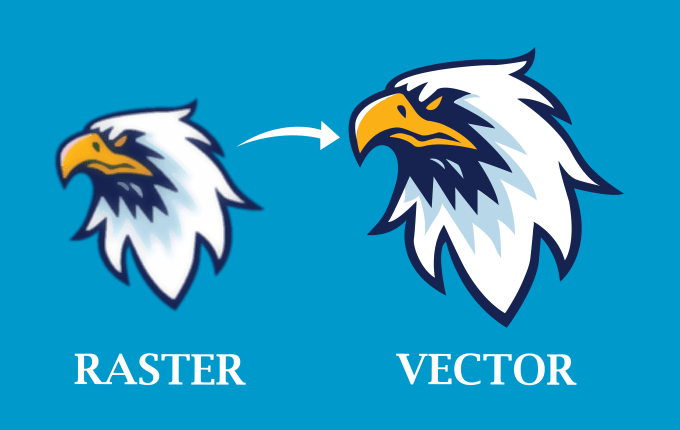 Do redraw, vector tracing, raster logo , image to vector by
