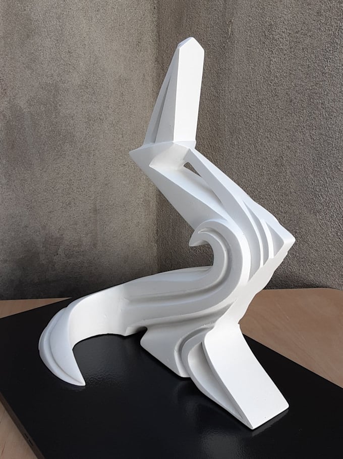make or design a custom abstract sculpture