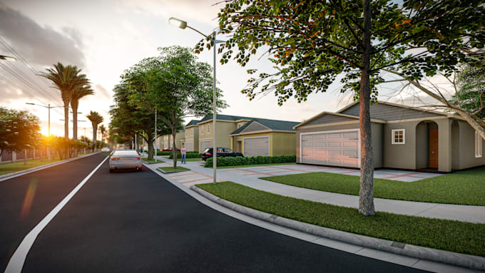 do architectural design, modeling, and rendering