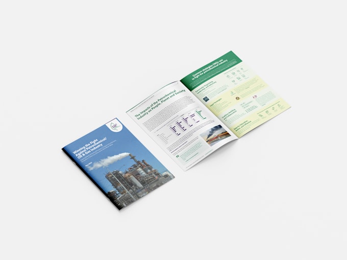 design professional booklet, proposal, or annual report