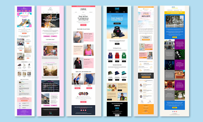 do mailchimp email template newsletter design