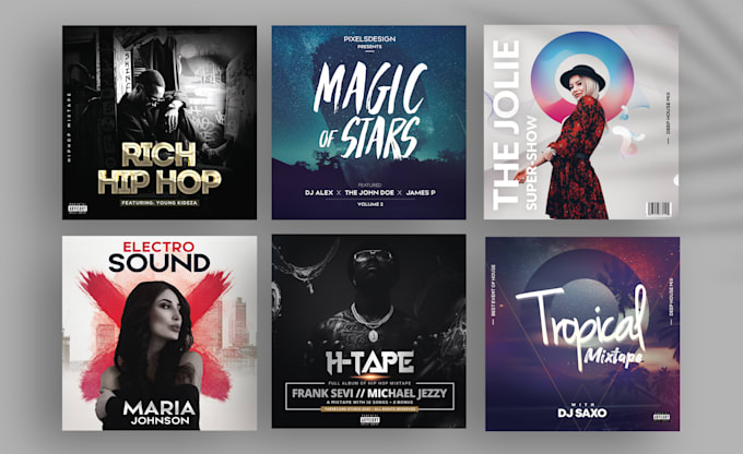 design cd album, single or mixtape artwork