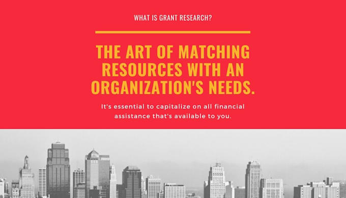 advise on grant management and do your grant search