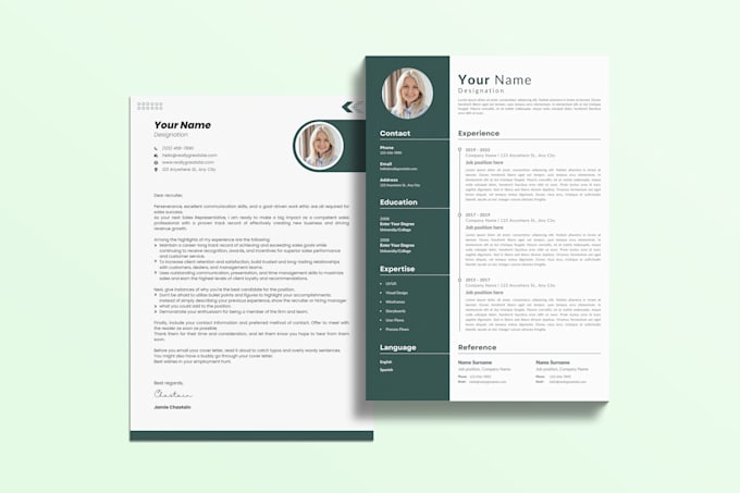 Design a modern and professional resume in microsoft word by Anas998 ...