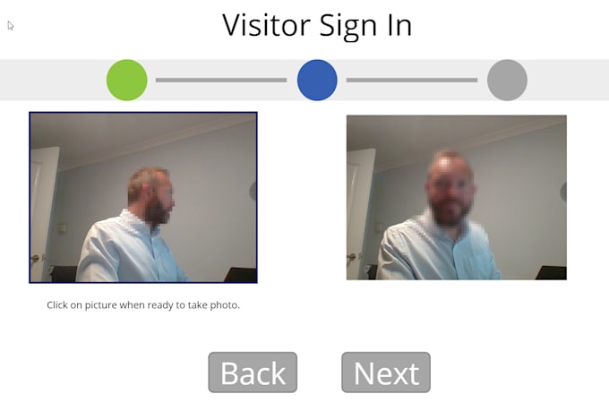 create a powerapp visitor arrival check in and out system