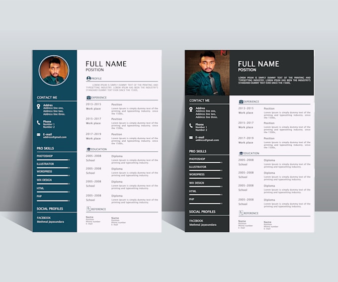 design a professional, eyecatching CV to land your dream job